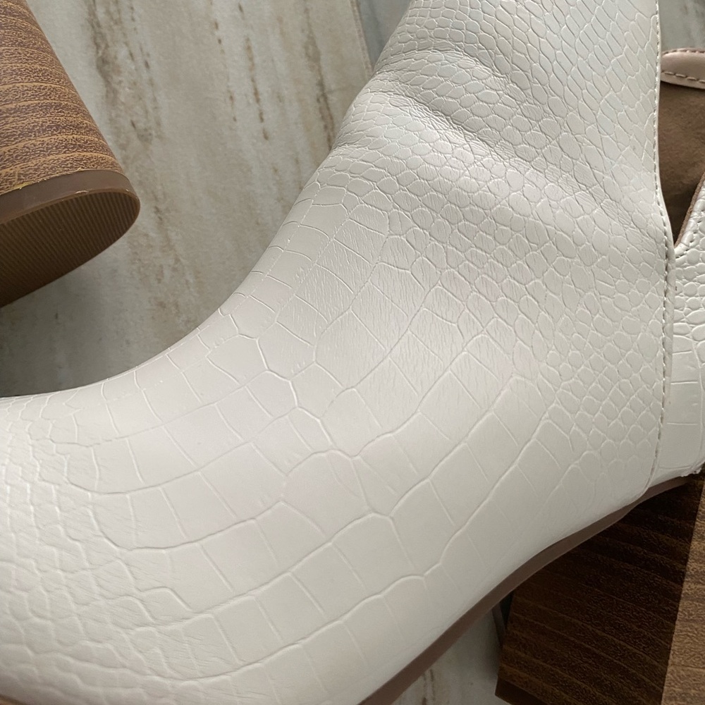 White Booties - Picture 5 of 5